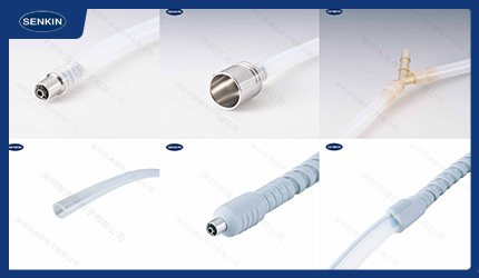 医用硅胶管之负压吸引管和气腹机管图示